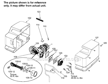 Page B Diagram and Parts List for 919-16644 Type 0 Black and Decker Compressor